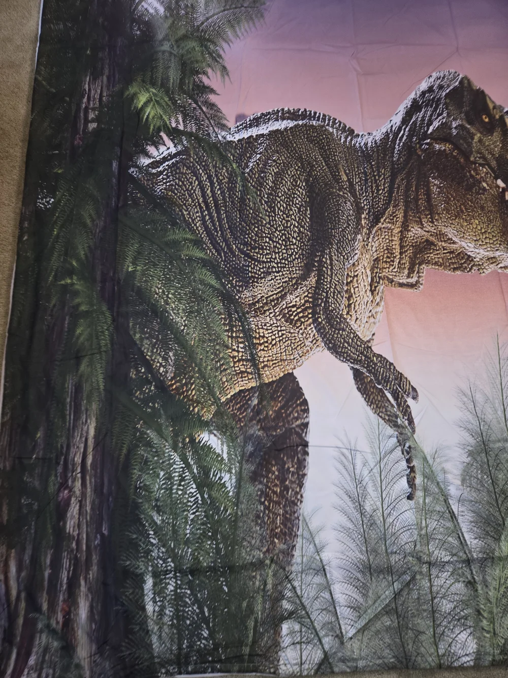 Twin Size Tyrannosaurus Rex Duvet Cover